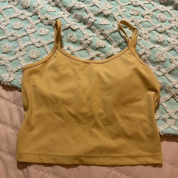 KORTNI JEAN Strappy back swim top “Goldie” Sz XS - Picture 1 of 5